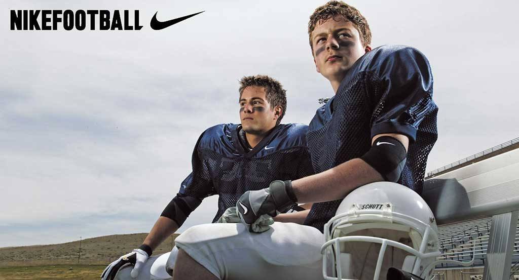 Nike football branding TMRC portfolio
