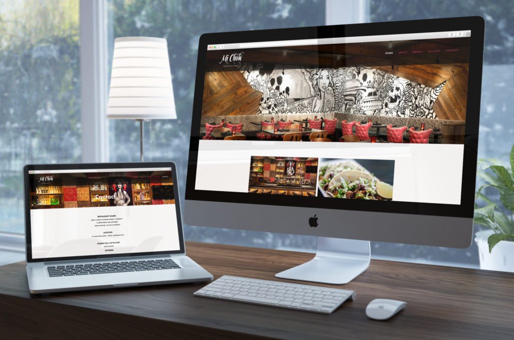 Mi Chola website design and development TMRC portfolio